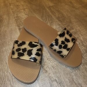 Leopard Print Women's Sandals